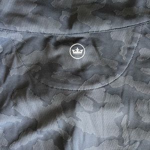 Peter Millar Grey Camo 1/4 Zip